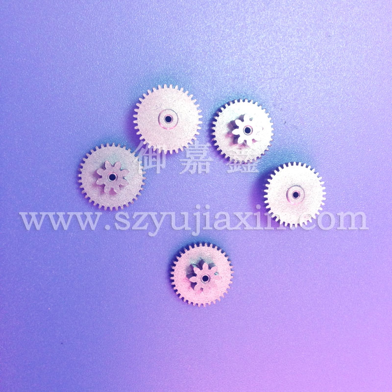 Zahnrad mit kleinem Modul,0,3-Modul-Zahnrad,Pulvermetallurgie,Pulvereinspritzung,Duplex-Zahnrad,Präzisionszahnrad,Yujiaxin
